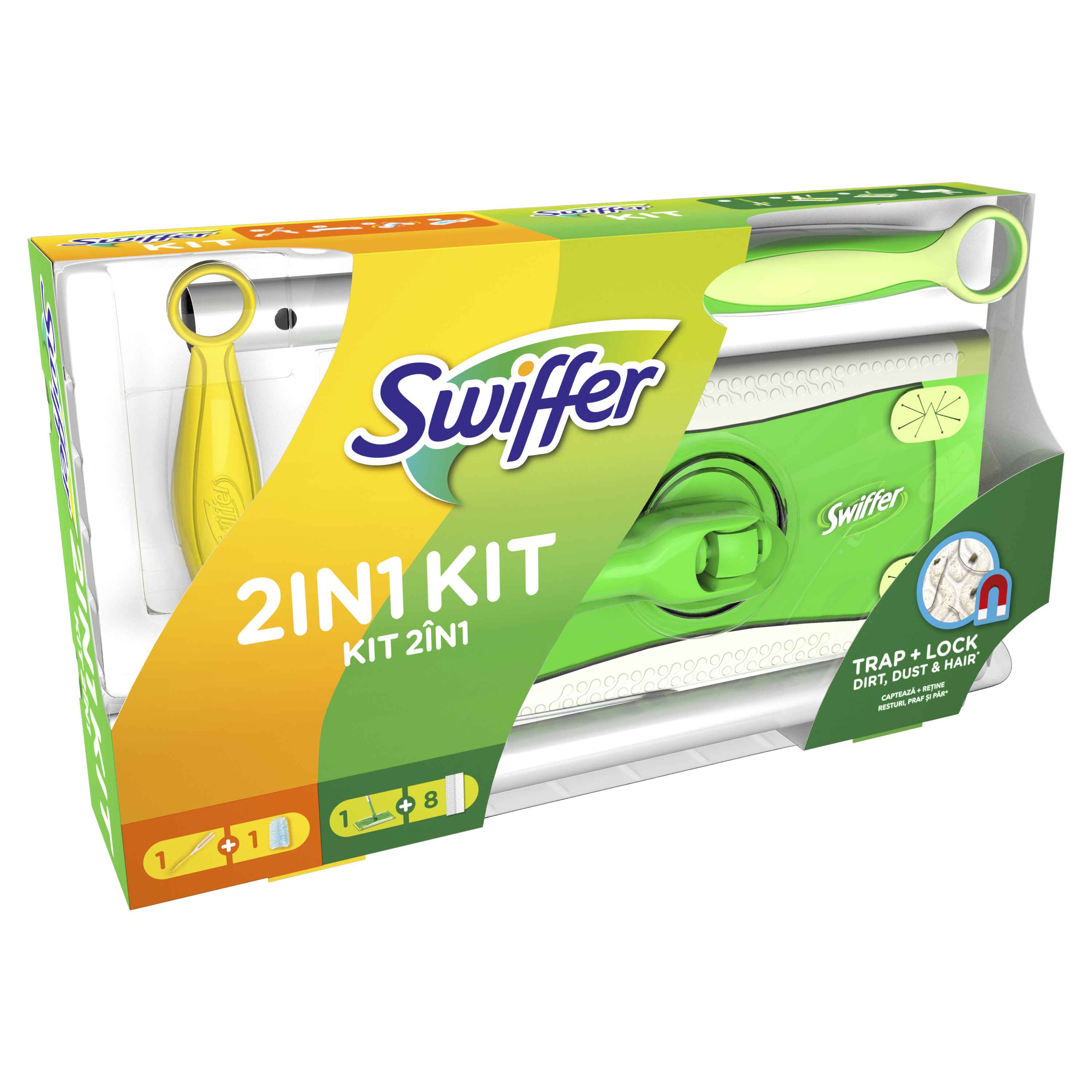 Swiffer Dry 8 Dry Nn  Duster Starter Kit Set