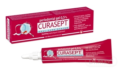 CURASEPT ADS SOOTHING 0,5 percent Parodontálny gél