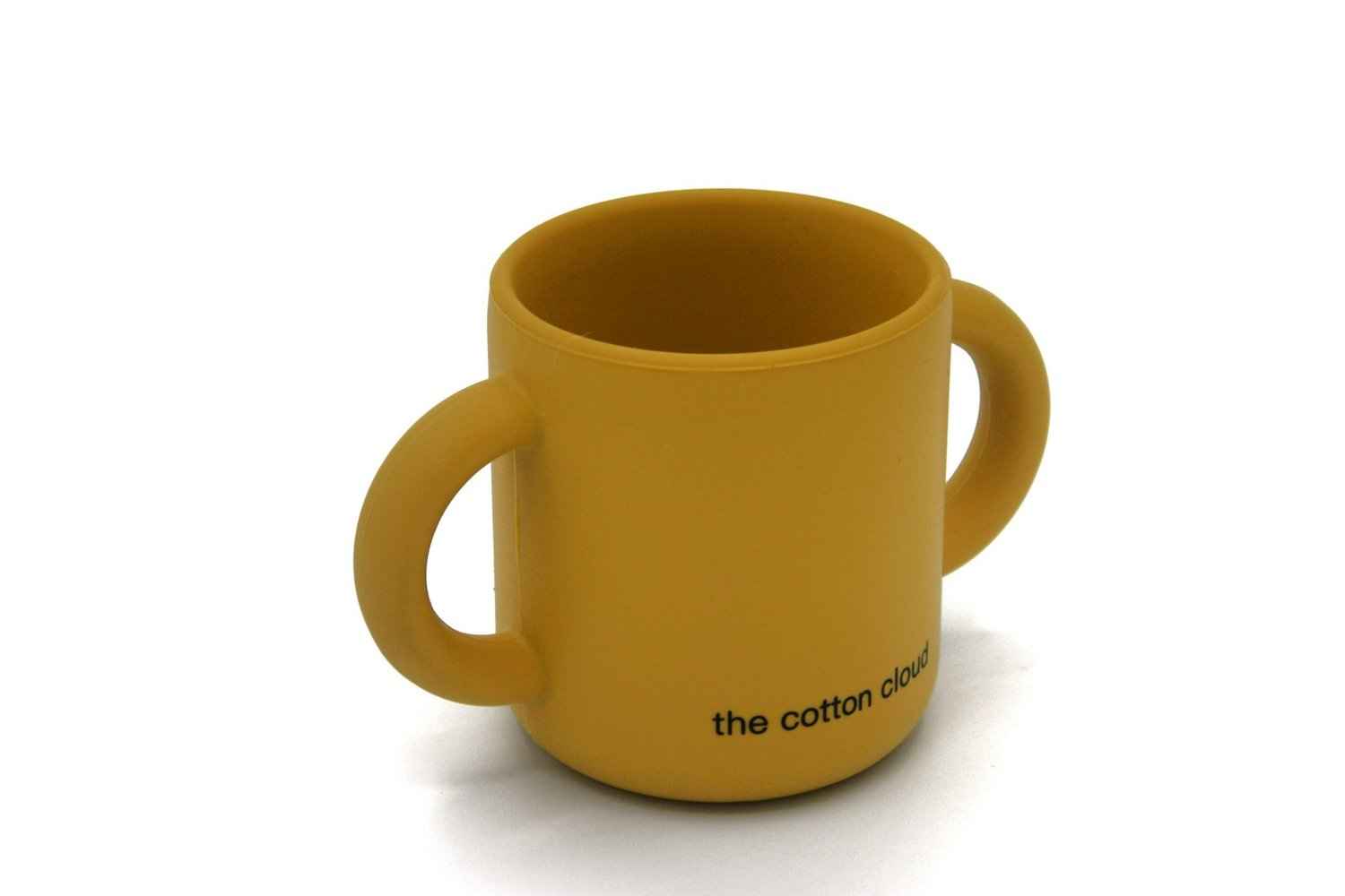 THE COTTON CLOUD Silikónový pohár Mustard