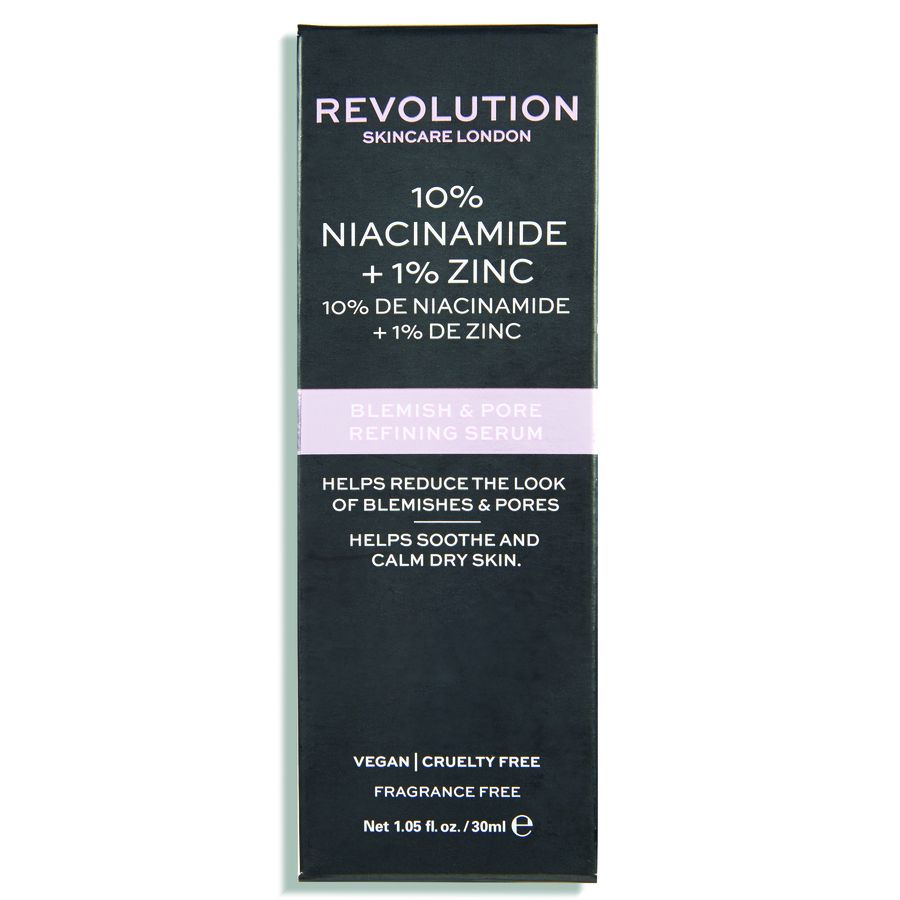 Revolution Skincare Blemish and Pore Refining Serum - 10 percent Niacinamide  1 percent Zinc sérum