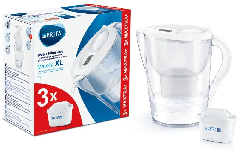 BRITA Marella XL Memo bílá (vč. 3 MX)