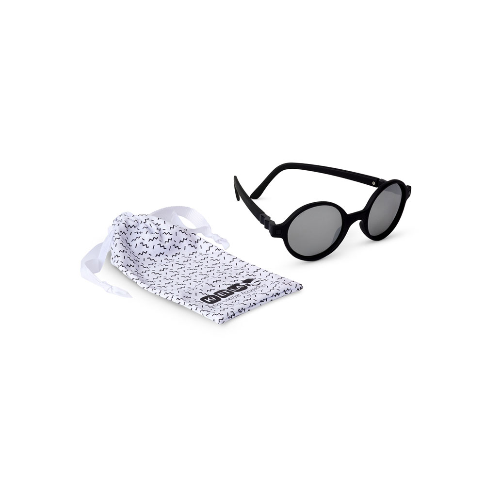 KiETLA CraZyg-Zag slnečné okuliare RoZZ 4-6 roky  black-zrkadlovky