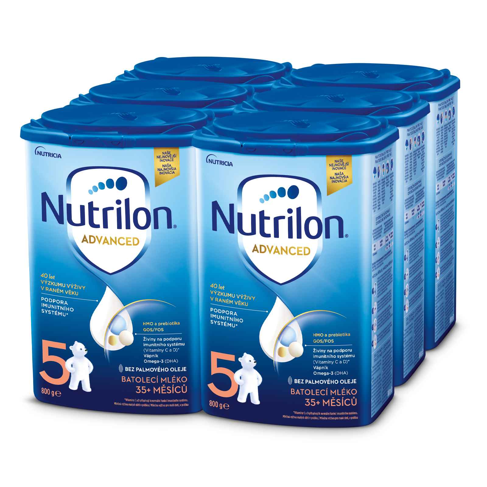Nutrilon Advanced 5 6x800g dojčenské mlieko