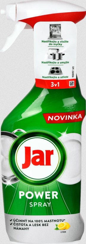 Jar Power Sprayv3 V 1, Viacúčelový Sprej Na Kuchyňu A Riad 500 ml