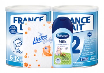 France Lait 2 Bubchen šampón dojčenské mlieko