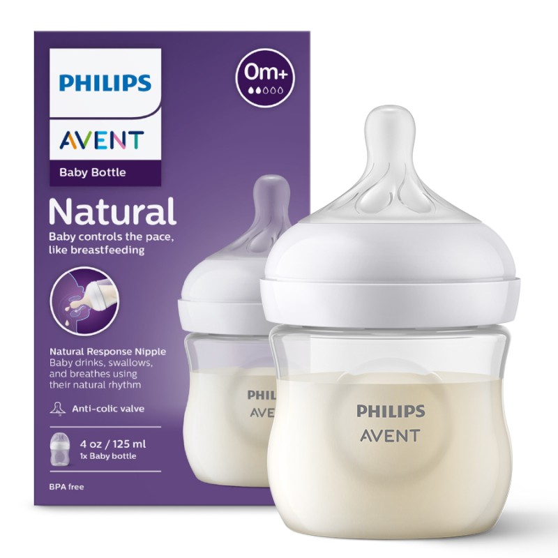 Philips AVENT Fľaša Natural Response 125 ml, 0m