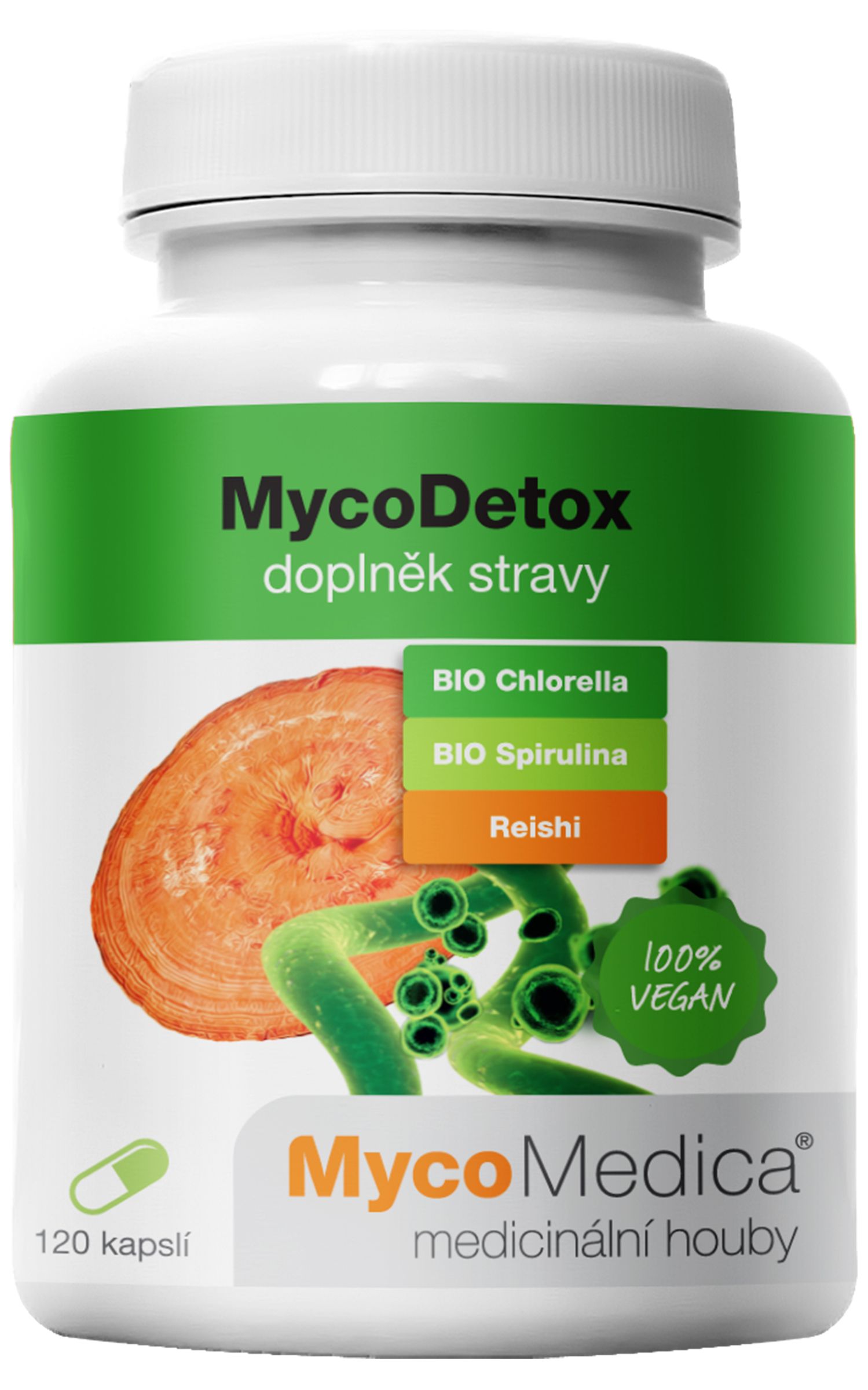 Mycomedica Mycodetox Vegan 420mg 120cps