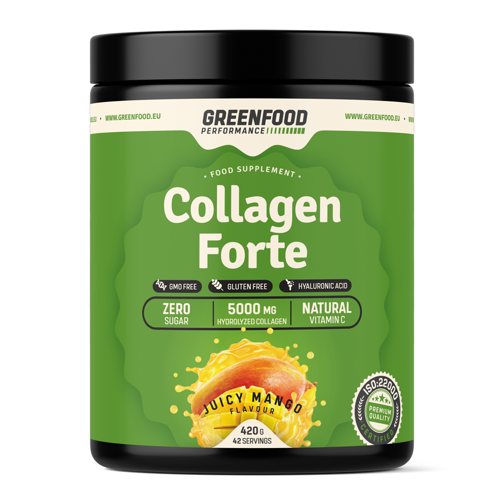 GreenFood Performance Collagen Forte mango 420g