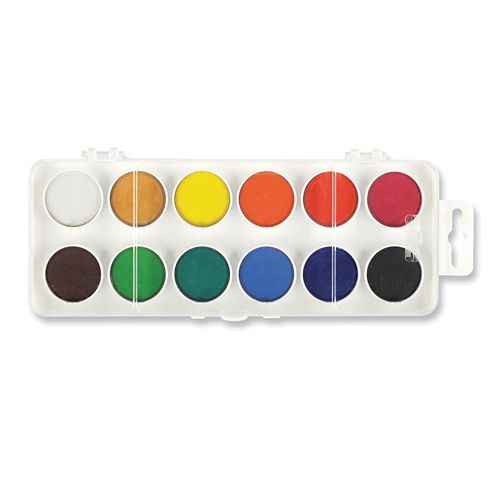 KOH-I-NOOR vodové farby 12 farieb