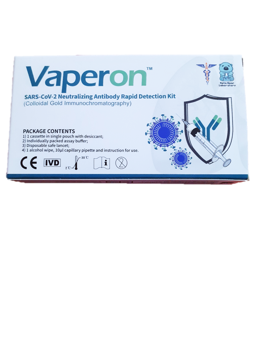 Vaperon rýchlotest na protilátky COVID-19 - na profesionálne použitite