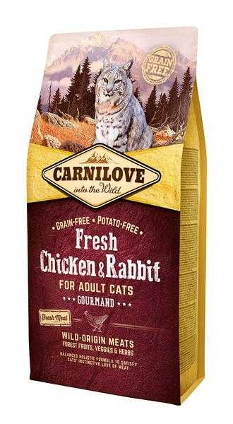 Carnilove Cat Fresh Chicken  Rabbit 6kg