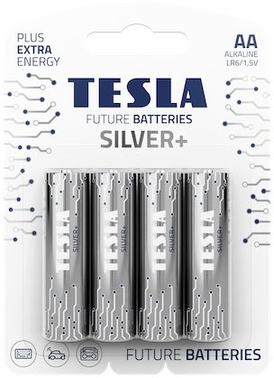 TESLA baterie AA SILVER 4ks (LR06)