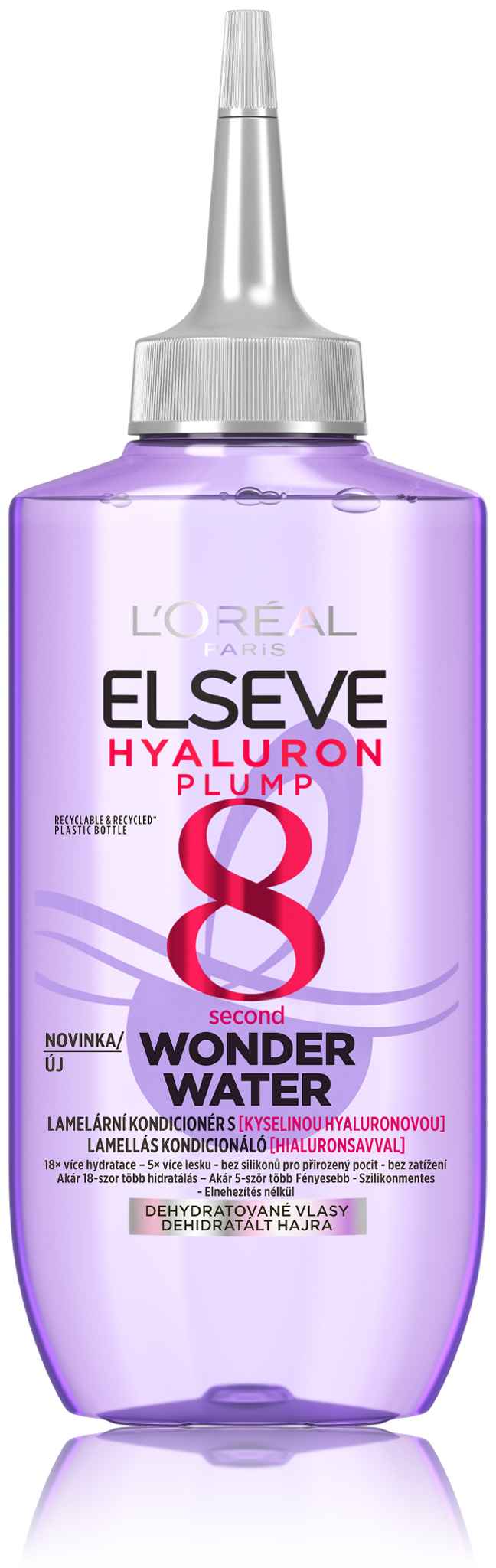 LOréal Paris Elseve 8 second Hyaluron Plump Wonder Water, 200 ml