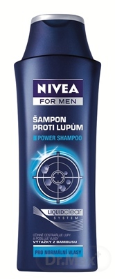 NIVEA MEN POWER Šampón proti lupinám pre mužov