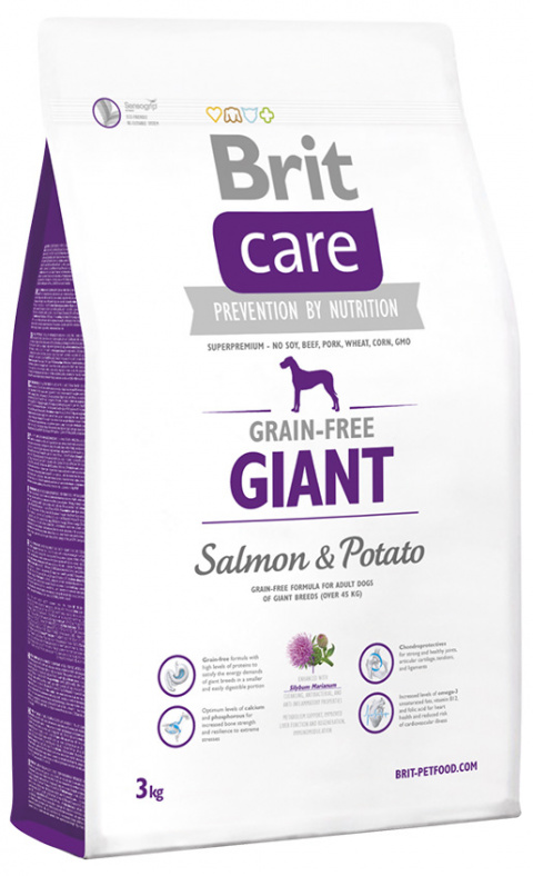 Brit Care Grain-free Giant SalmonPotato 3kg