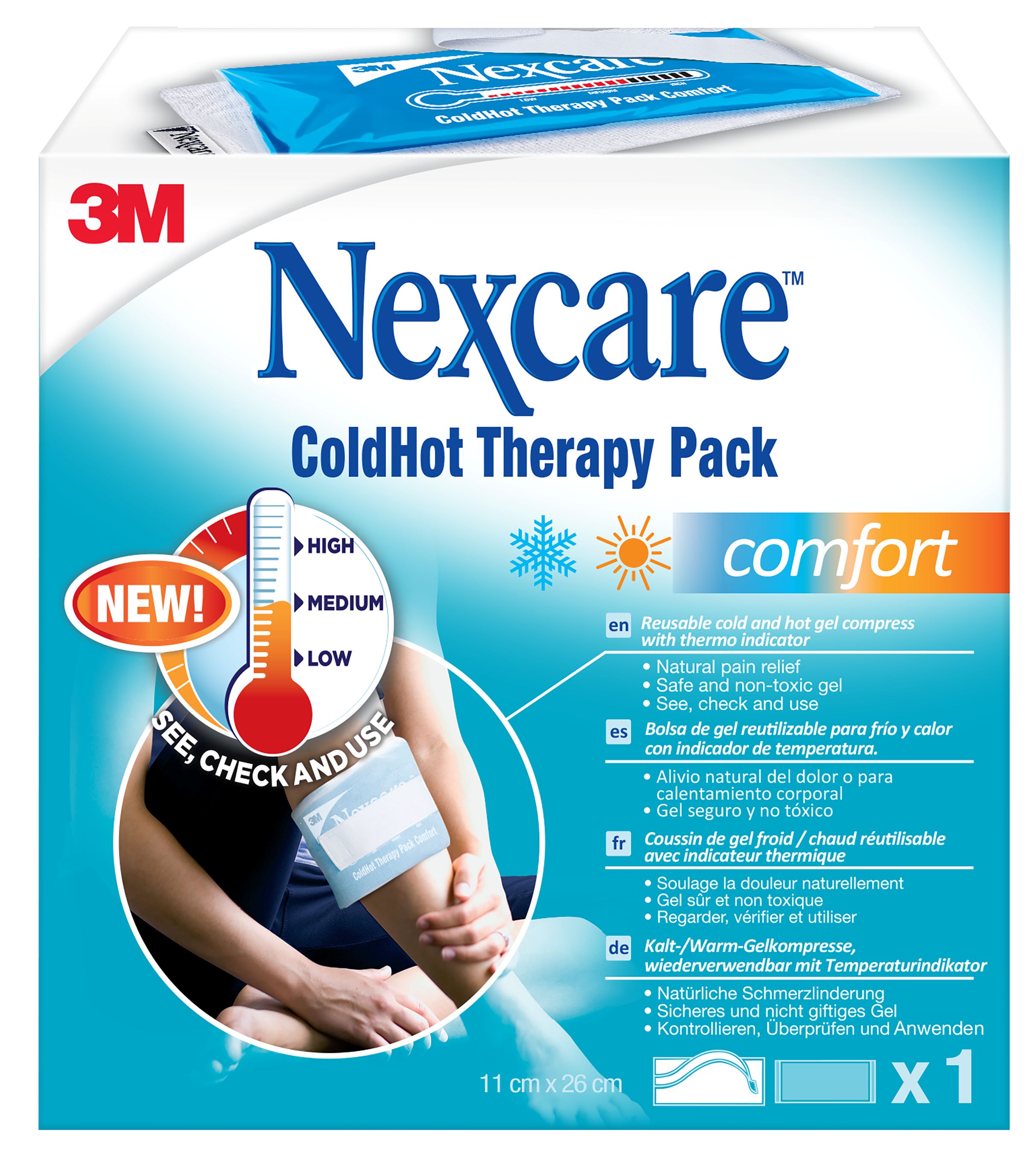 3M Nexcare ColdHot Therapy Pack Comfort