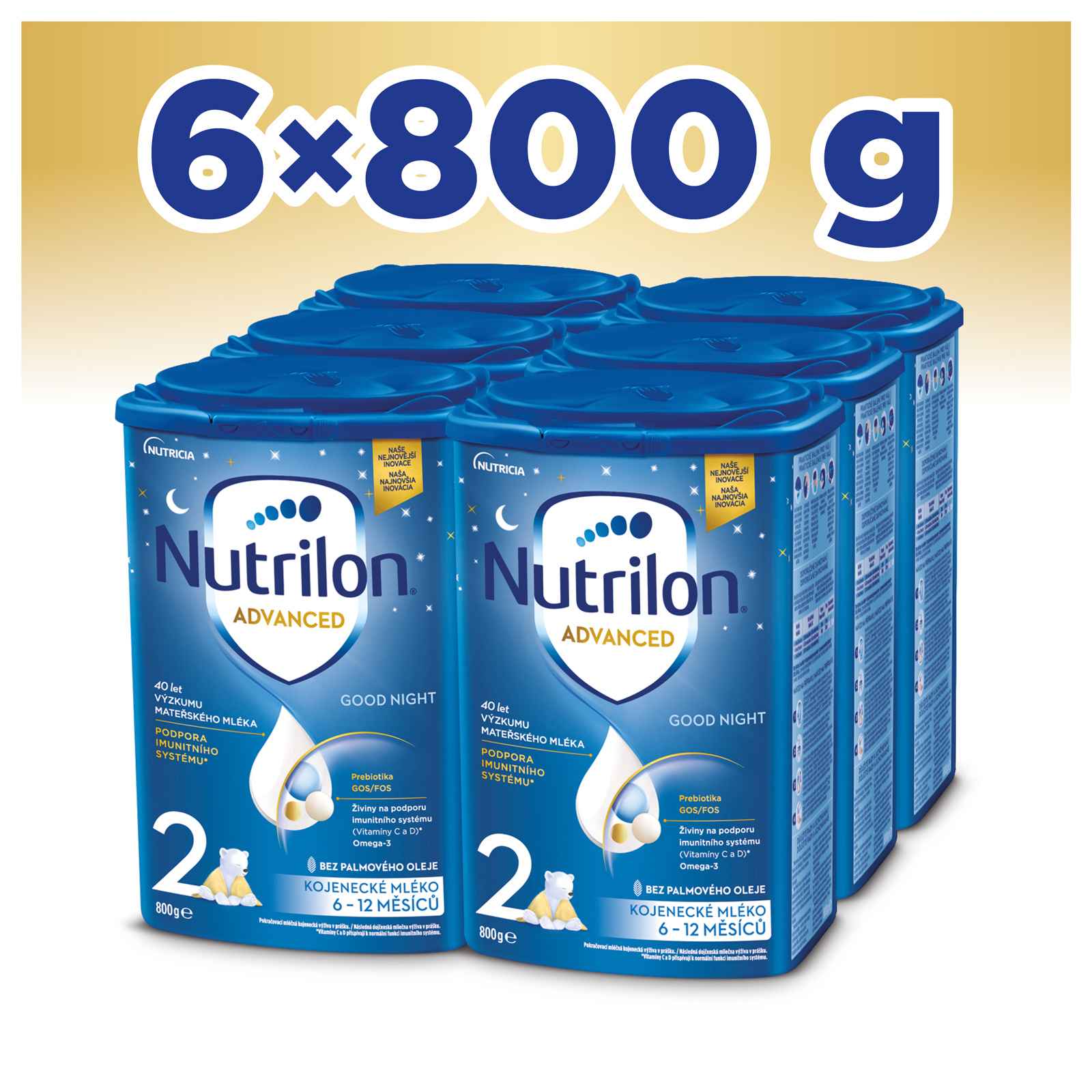 Nutrilon Advanced 2 Good Night dojčenské mlieko