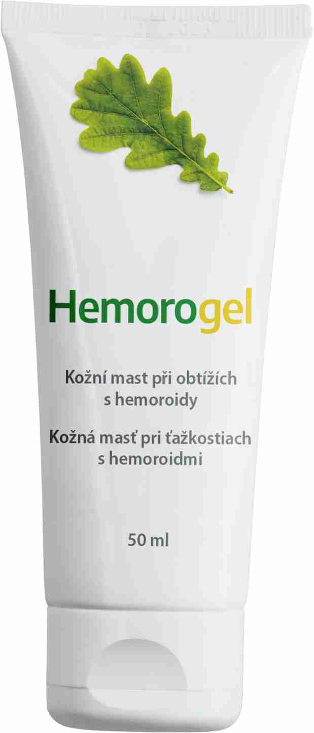 Hemorogel kožná masť pri ťažkostiach s hemoroidmi