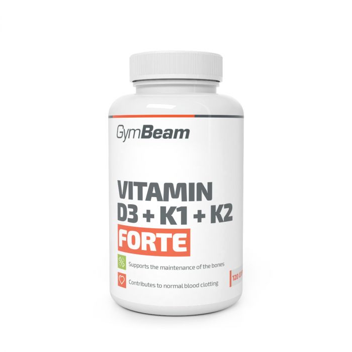 Gymbeam vitamin d3k1k2 forte 120cps