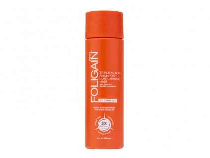 Foligain Triple Action šampón proti vypadávaniu vlasov s 2 percent trioxidilem pre mužov 236 ml