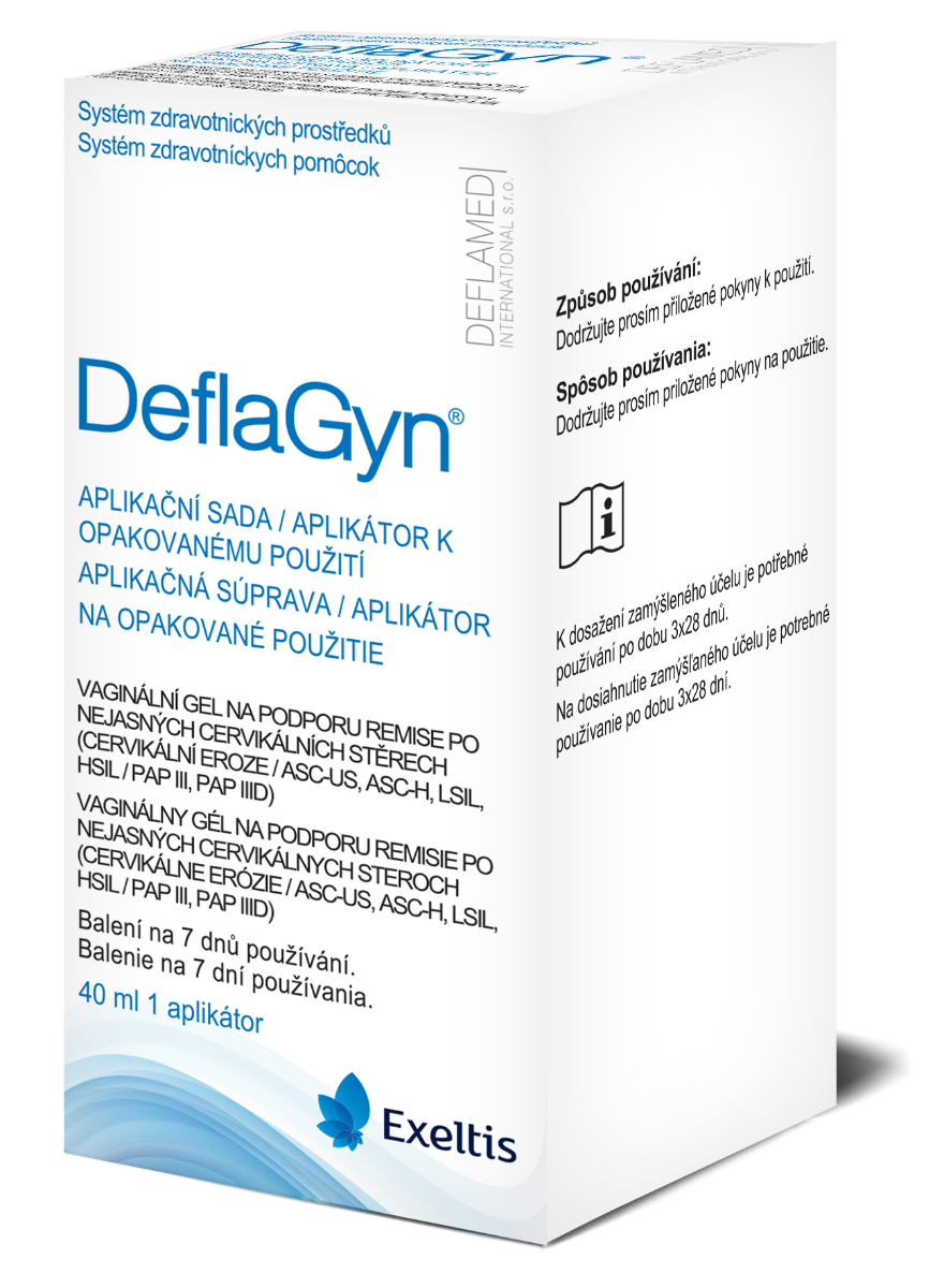 DeflaGyn aplikačná súprava vaginálny gél 40 ml  1 aplikátor