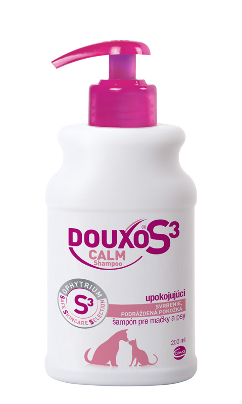Douxo S3 Calm šampón pre psy a mačky, 200 ml