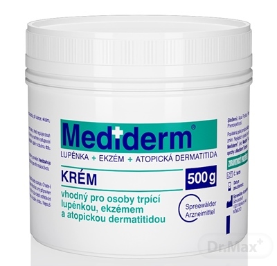 Mediderm KRÉM (lupienka  ekzém  atopická dermatitída 1x500 g)