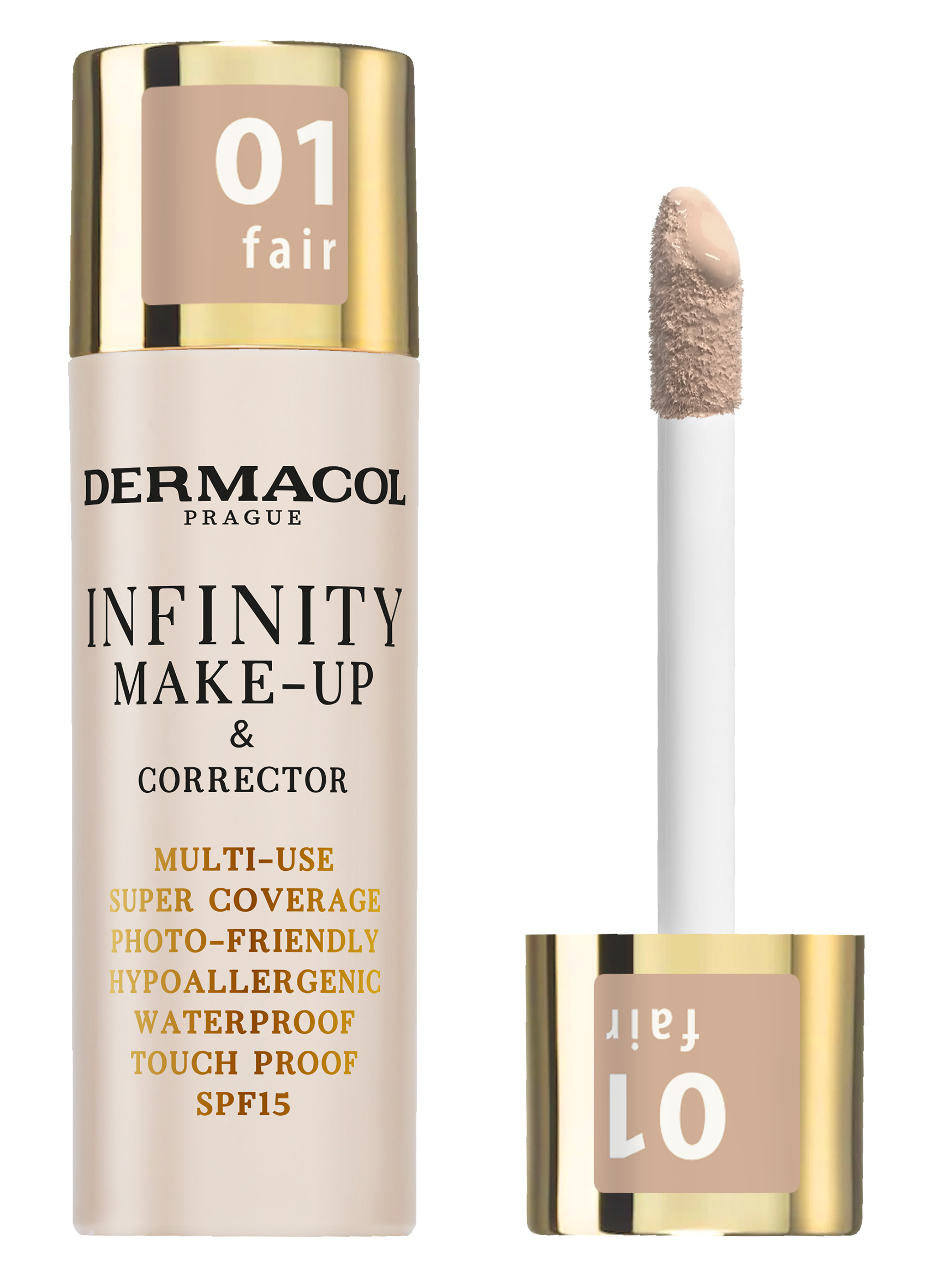 Dermacol Infinity make-up a korektor fair