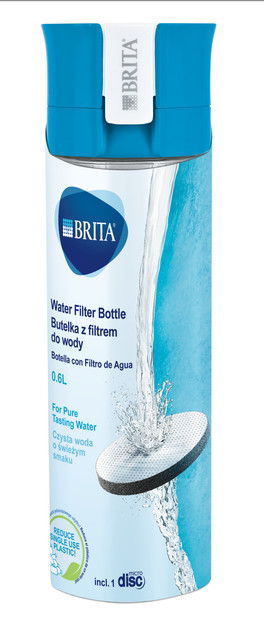 FillGo Vital filter bottle blue