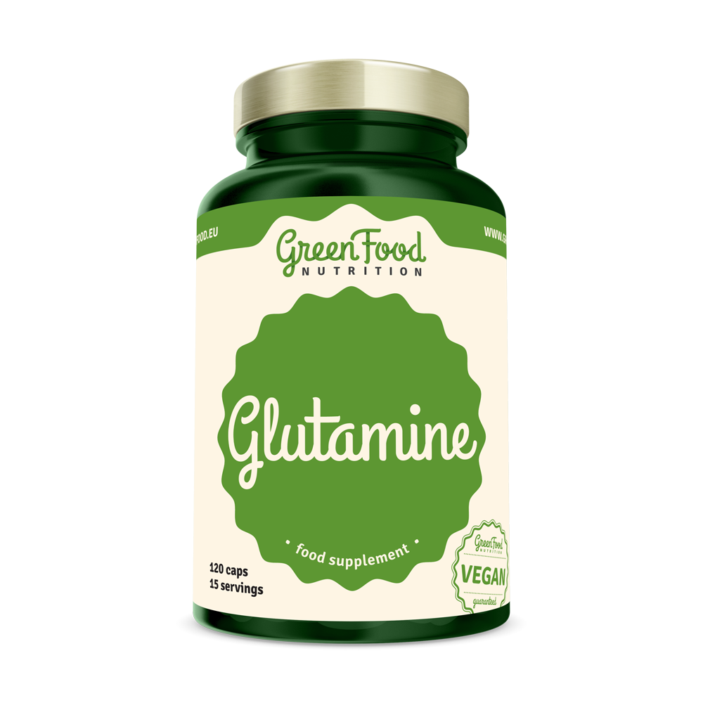 GreenFood Nutrition Glutamine 120cps