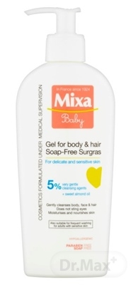 Mixa Baby Soap-free Surgras Gel for body  hair