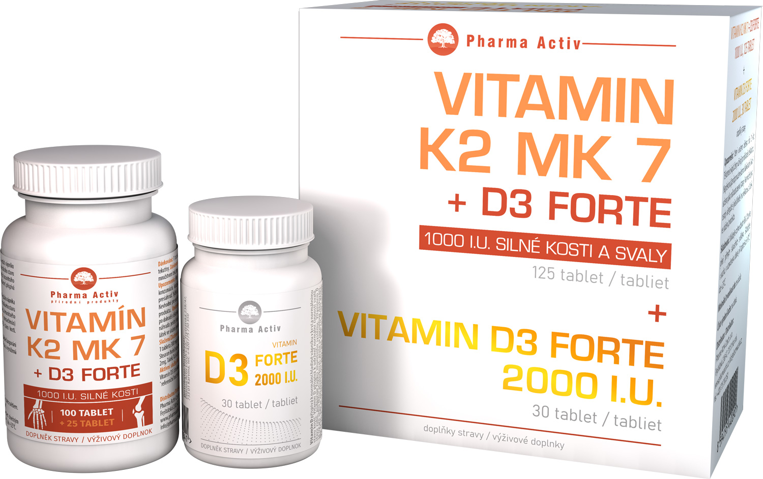 Vitamín K2 MK7D3 For. Vitamín D3 For.2000I.U.