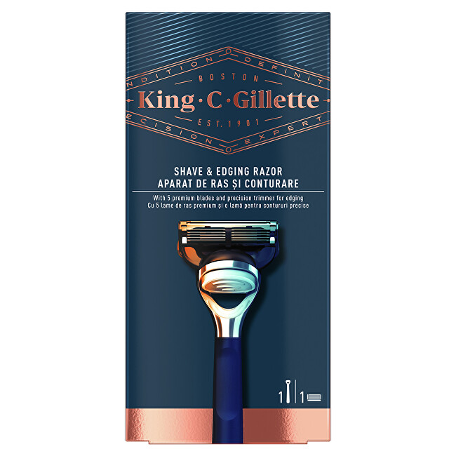King C Gillette Holiaci strojček na holenie a tvarovanie  1NH