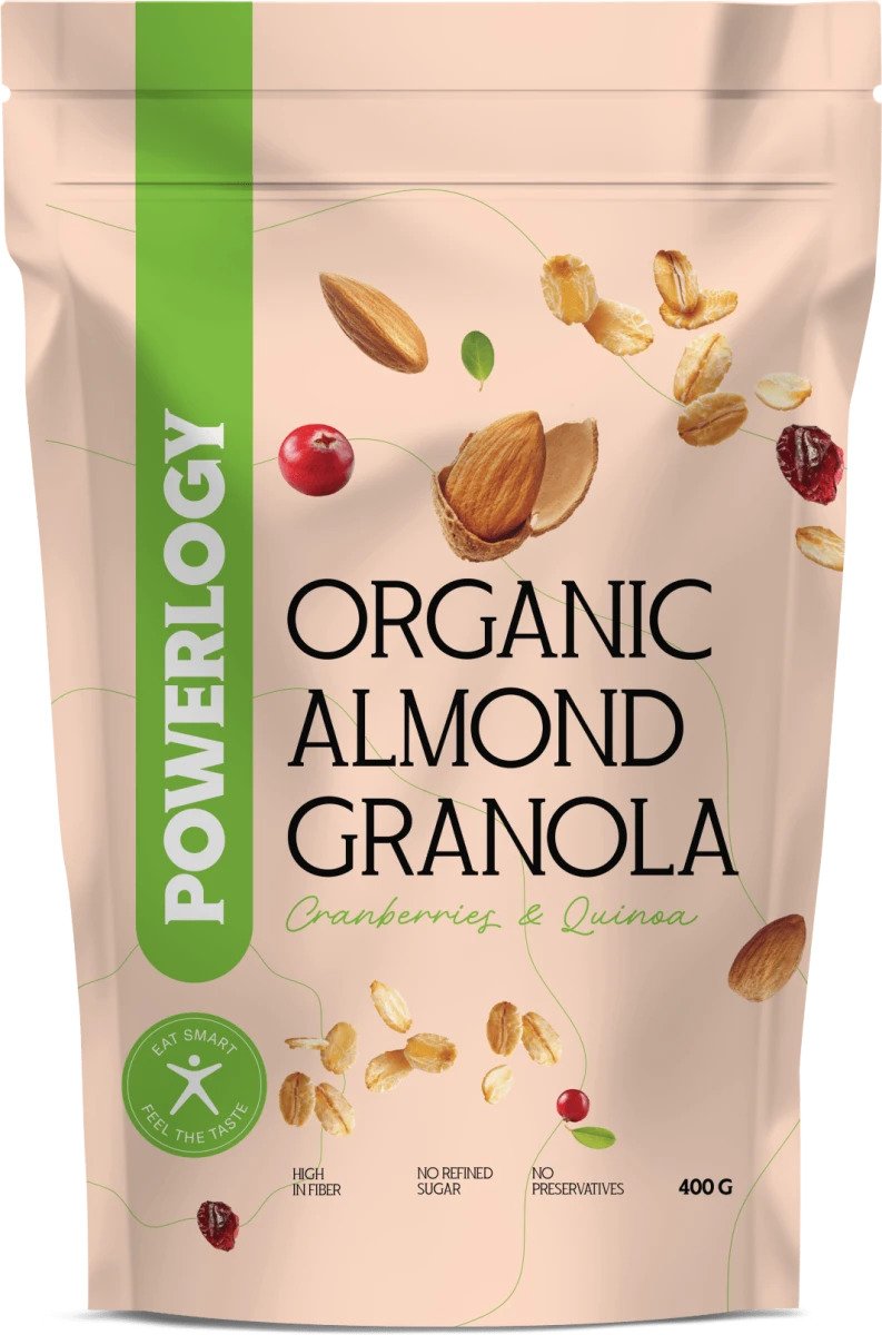 Powerlogy Organic Almond Granola 400g