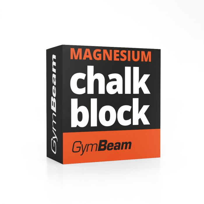 Gymbeam krieda magnesium block 56 g biela