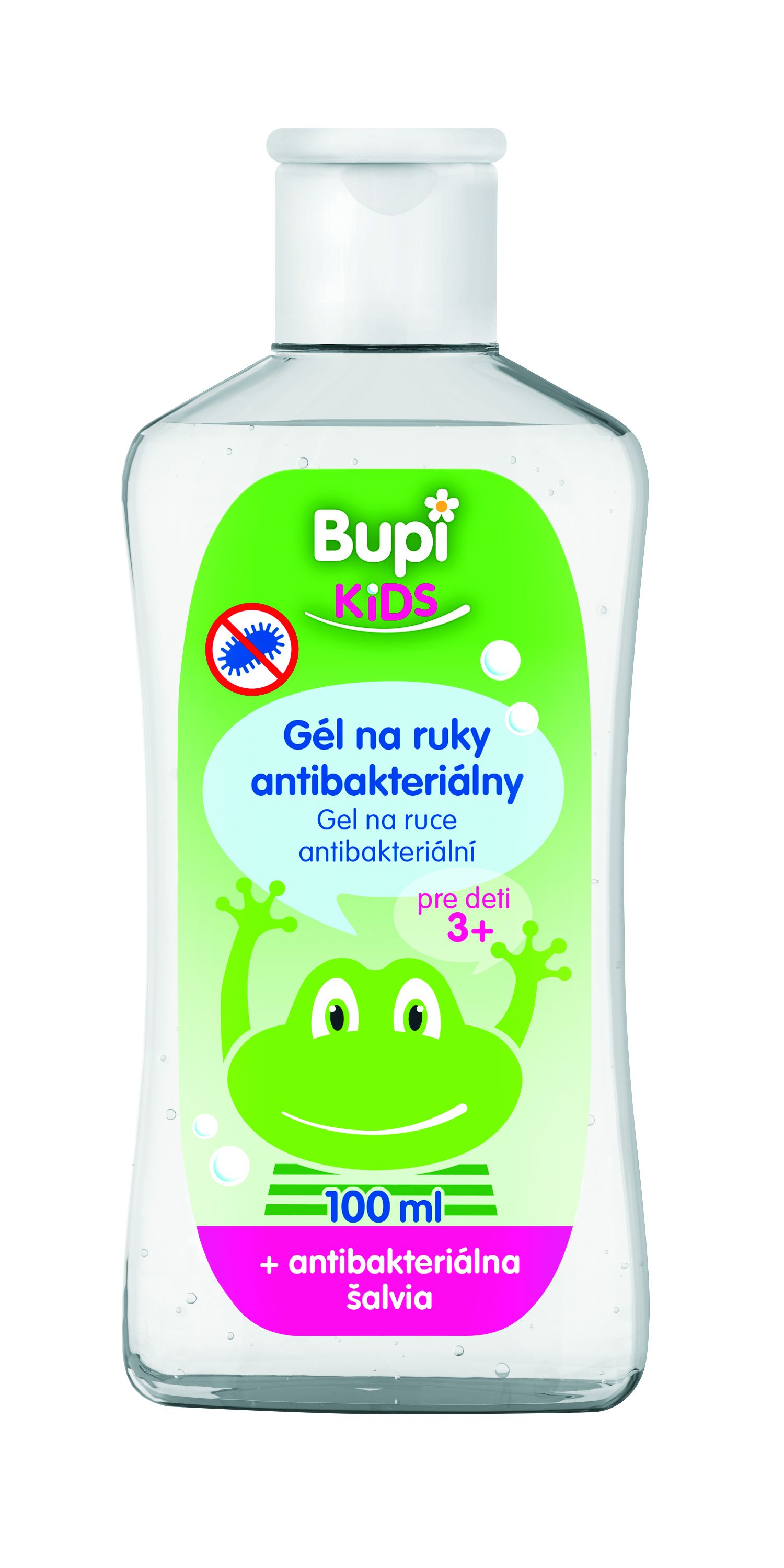 Bupi Kids Antibakteriálny gél šalvia