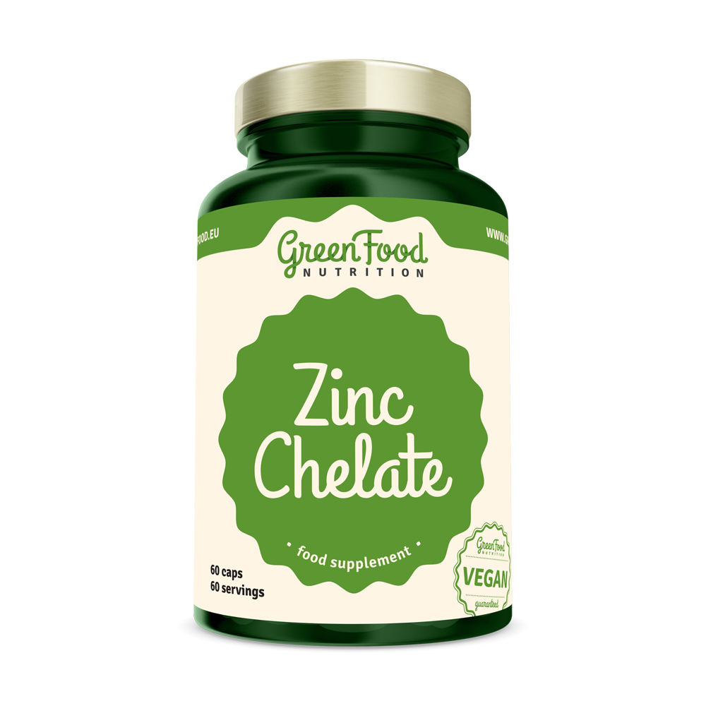 GreenFood Nutrition Zinc Chelate 60cps