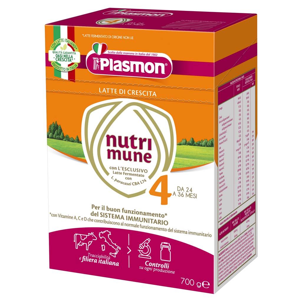 Plasmon Nutri-Mune 4 Dojčenské Mlieko 24m 2x350g