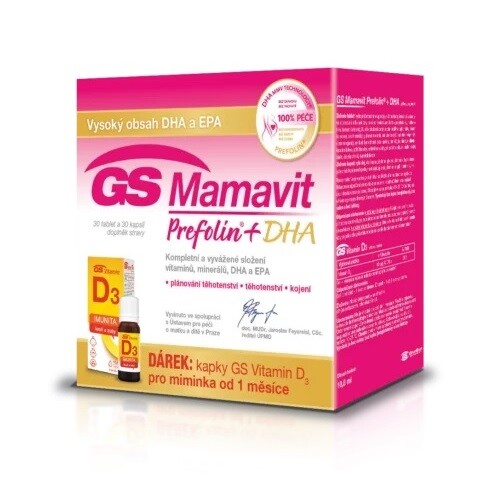 GS-MAMAVIT PREFOLINDHA 30TBL30CPSVIT D3 GTT