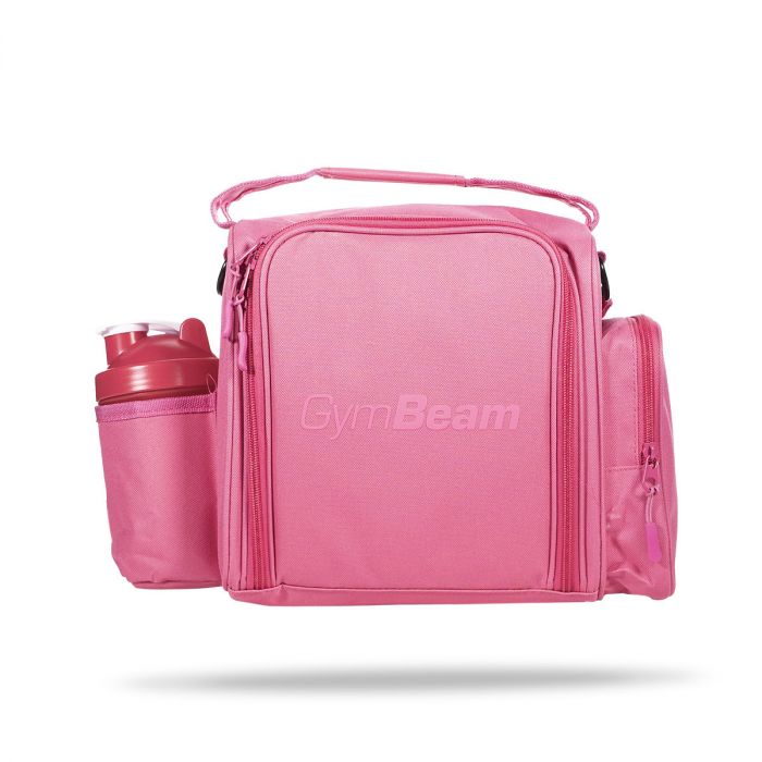 Gymbeam taška na jedlo fit prep pink