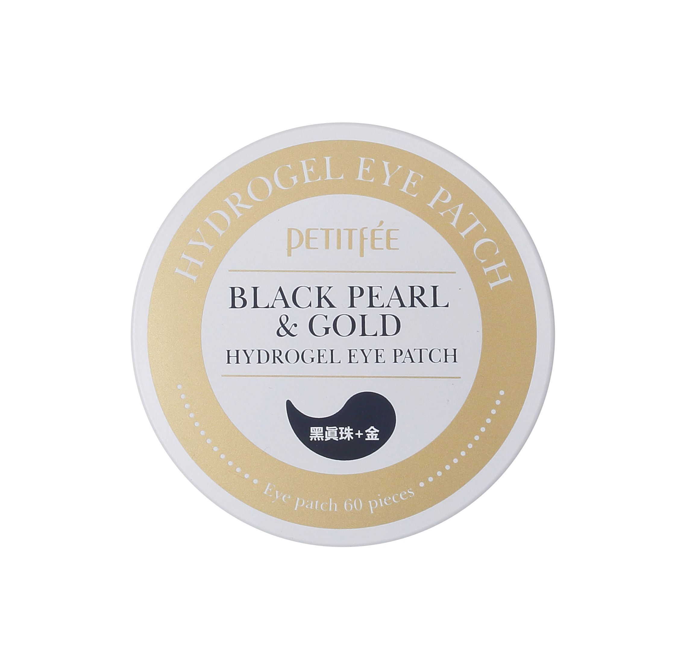 Petitfee  Koelf Black Pearl  Gold Hydrogel Eye Patch 84 g  60 pcs