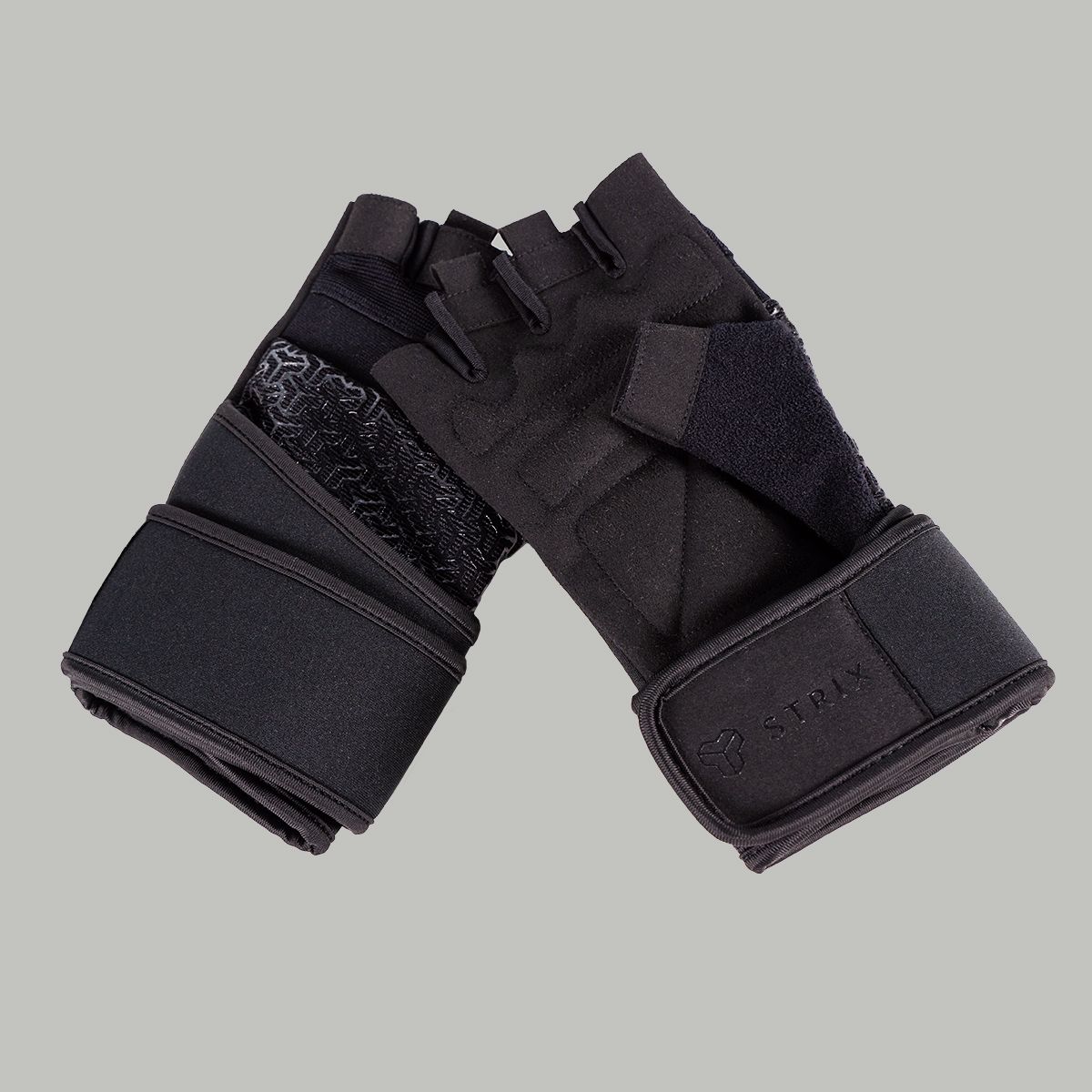 Gymbeam fitness rukavice perform strix m čierna