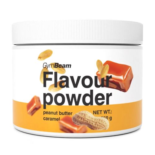 Gymbeam flavour powder arasid maslo karamel 250 g