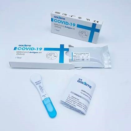 GOLDSITE slinový antigénový test na COVID-19 - na profesionálne použitite