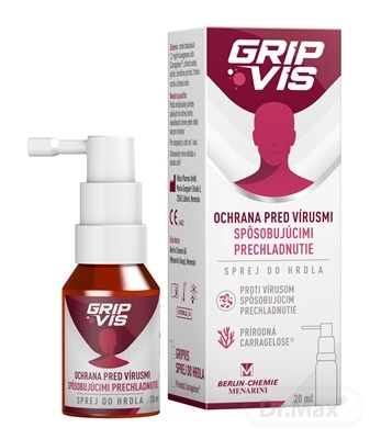 GripVis 1,2 mgml sprej do hrdla