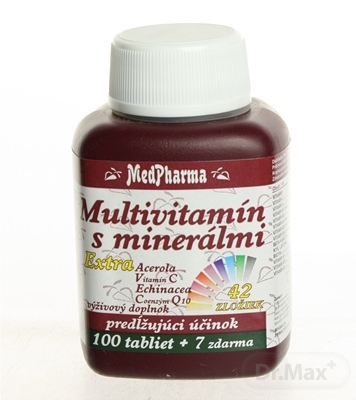 MedPharma Multivitamín s minerálmi extra
