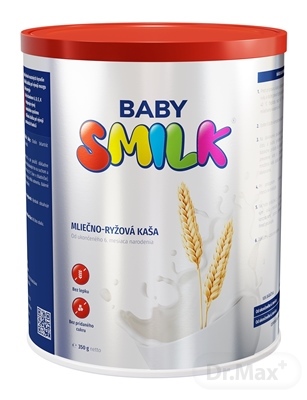 BABYSMILK mliečno - ryžová kaša (od ukonč. 6. mesiaca) 1x350 g