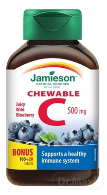 JAMIESON VITAMÍN C 500 mg čučoriedka