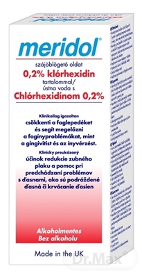 Meridol ústna voda s Chlorhexidinom 0,2  percent