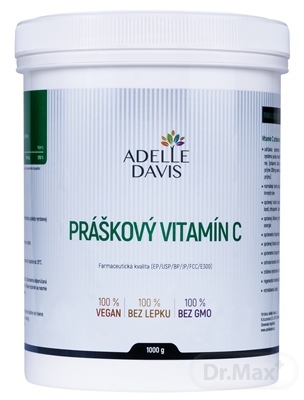 Adelle Davis Práškový vitamín C 1000g